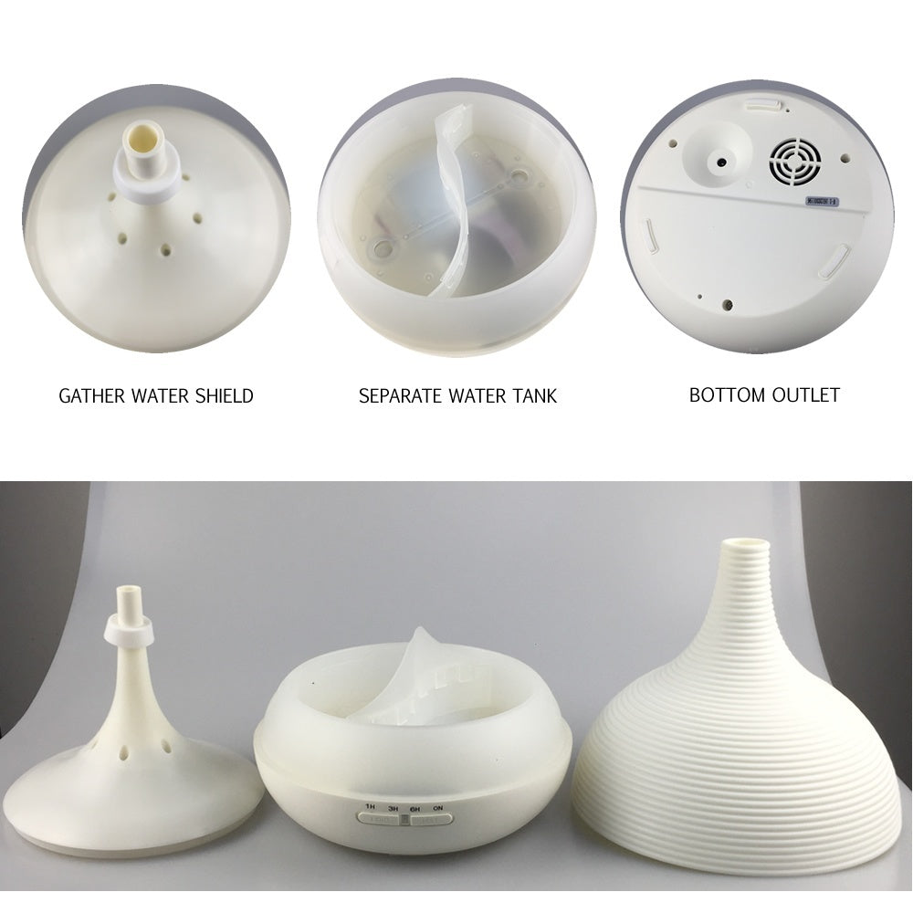 500ml Aroma Diffuser 7 Color Light Essential Oil Aromatherapy Humidifier Diffuser