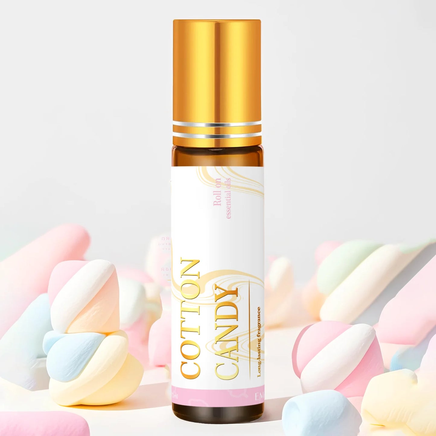2PC/1PC Cotton Candy Roller Essential Oils Marshmallow Essential Oil Sweet Creamy Aroma for Aromatherapy Relaxation For Diffuser