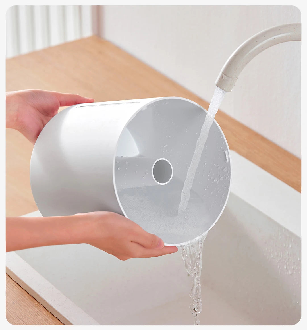 XIAOMI MIJIA Humidifier 2,Top Fill 4L Supersized Cool Mist Humidifier,30H Runtime,Silver ion antibacterial,For Home, Large Room