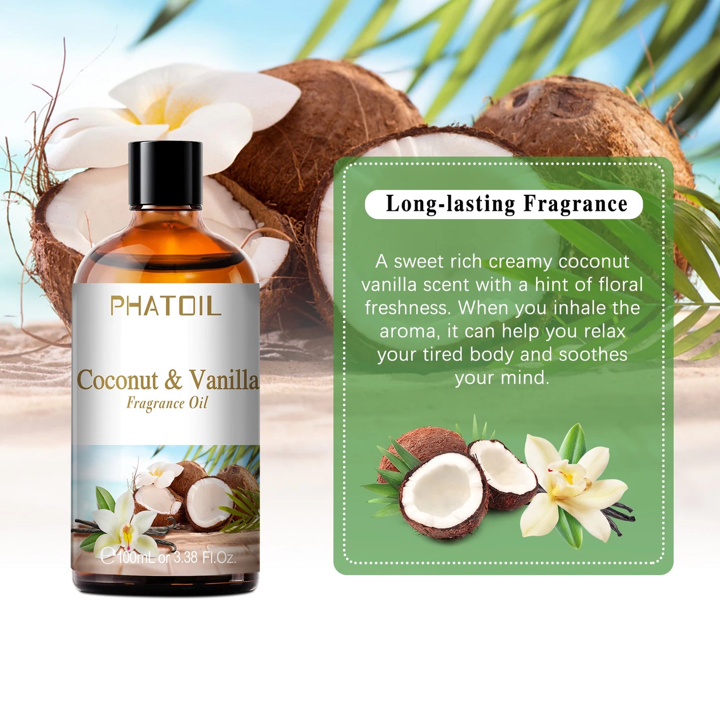 5×100 ml Amber & Fresh Fragrance Set