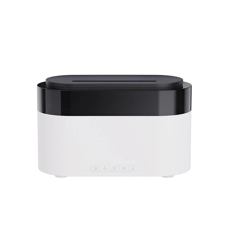 New Clock Air Humidifier Home Colorful Lamp Usb Charge Remote Control Essential Oil Spray Aroma Diffuser Alarm Clock Humidifiers